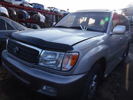 2002 TOYOTA LANDCRUISER SILVER 4.7L AT 4WD Z18429